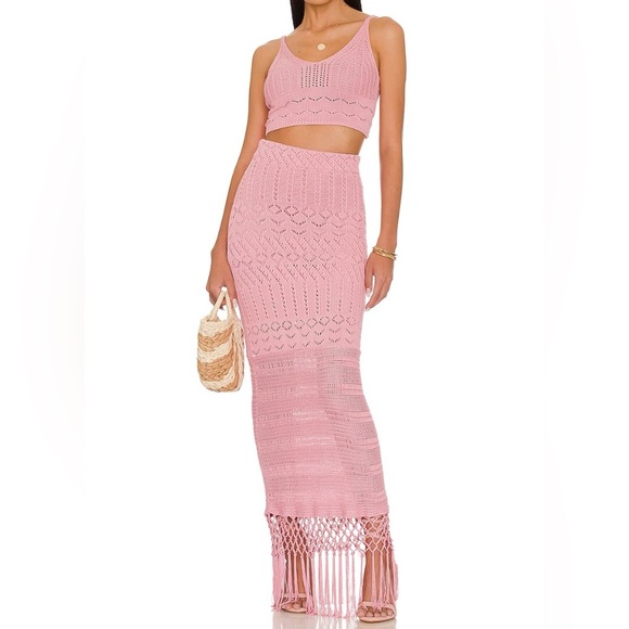 Knit Skirt Set